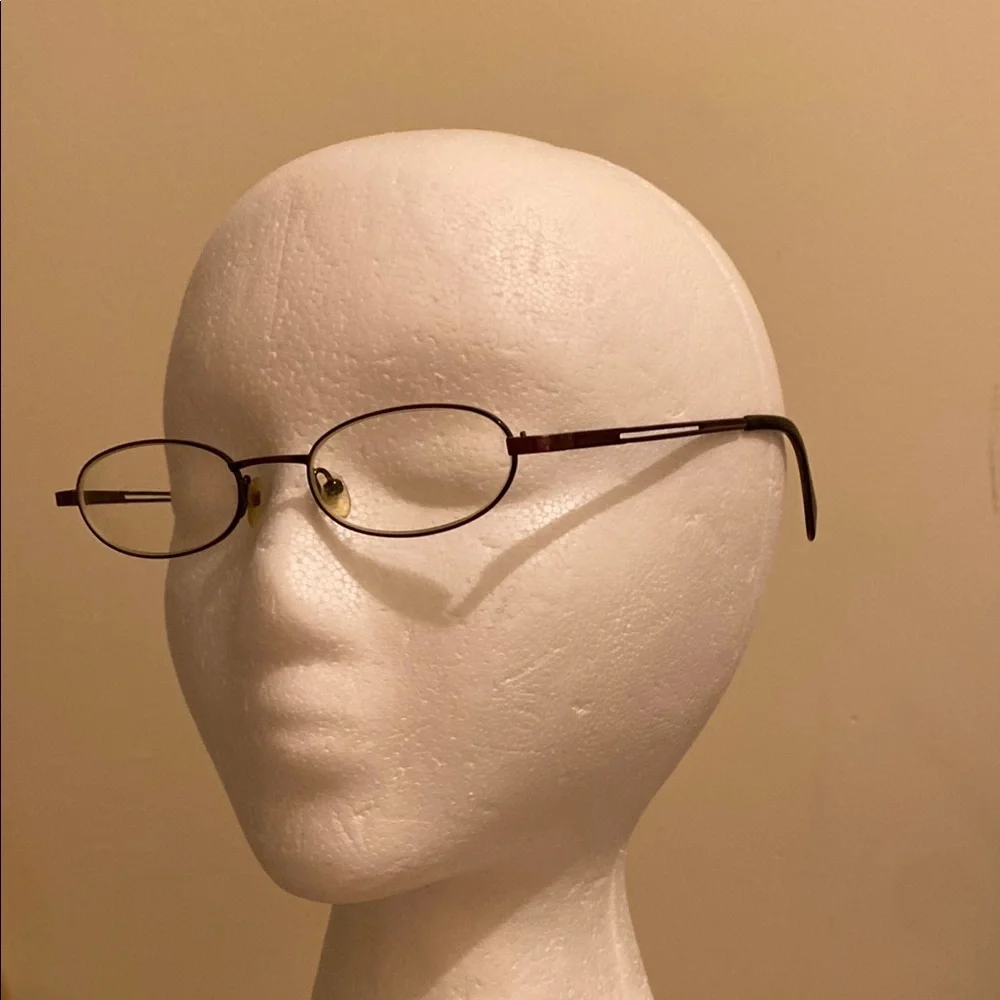Burberry Elegant Brown Oval Eye Glasses Frame .